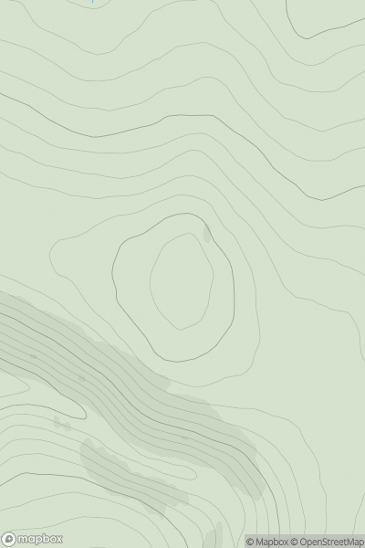 Thumbnail image for Round Hill [Tomintoul to Banff] [NJ305226] showing contour plot for surrounding peak